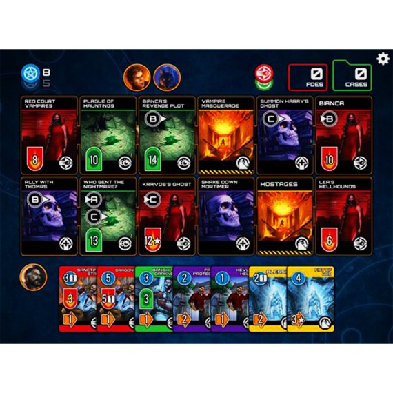 Dresden Files Cooperative Card Game Επιτραπέζια Παιχνίδια The Game Ruls